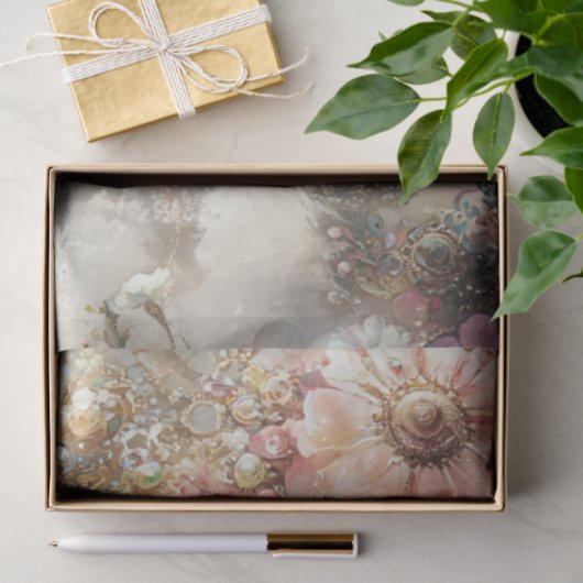 デカップデジタルエレファントファンタジー&美しい 薄葉紙 (ギフト)