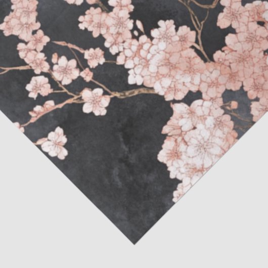 デカップデジタ日本のルアートさくらんぼの花 薄葉紙 (詳細)