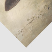 デカップドイツ威厳のあるシェパードのポーズポートレート 薄葉紙 (詳細)