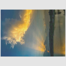 デカップドラマチックなサンセットゴールデンハウス 薄葉紙