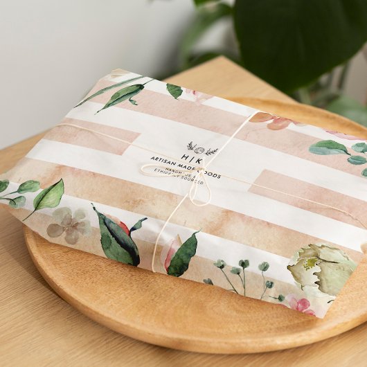 デカップハンドメ環境にやさしッドブランディングロゴ 薄葉紙