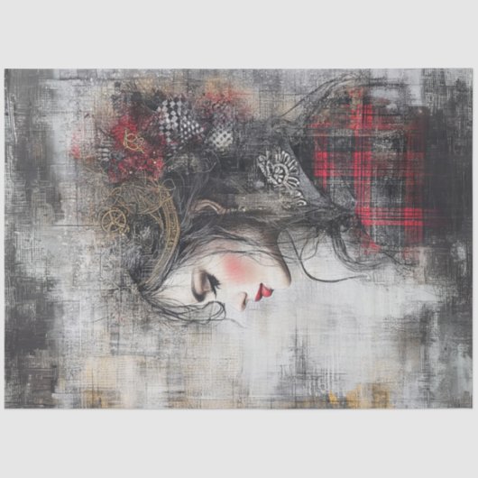 デカップバお洒落レンタインデーポートレート 薄葉紙 (正面)