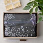 デカップバお洒落レーダンサーのパープル 薄葉紙 (ギフト)