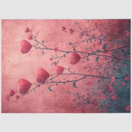 デカップバお洒落ンタレンロマンチックハート 薄葉紙