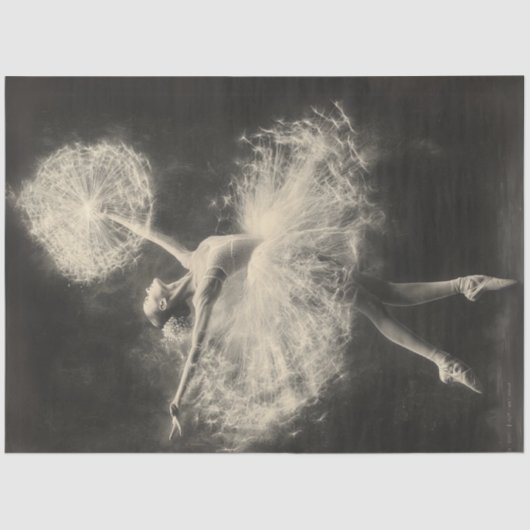 デカップバレエダンサー発光ダンデヨン 薄葉紙 (正面)