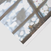 デカップヒッパイスタイルの白い毛皮の猫のお尻ブーツ 薄葉紙 (詳細)