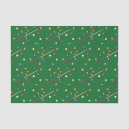 デカップビリヤード誕生日パーティープールキュー 薄葉紙