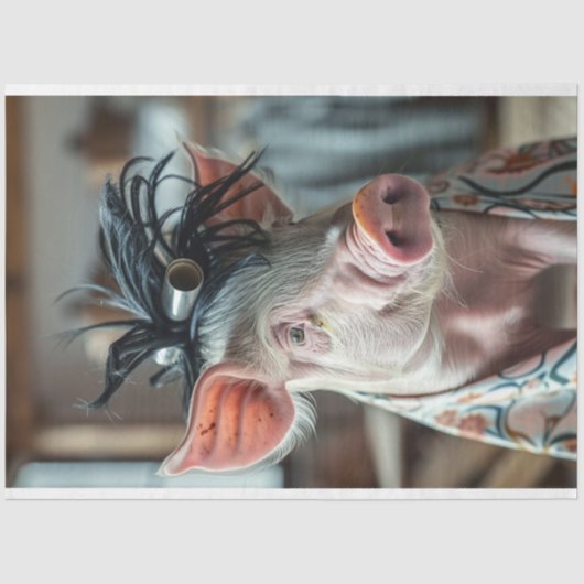 デカップピグペネロープアットザサロン 薄葉紙 (正面)