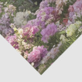 デカップピンクお洒落ヴィンテージトラック&フラワーズ 薄葉紙 (詳細)