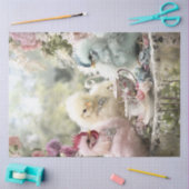 デカップフお洒落ィッフカラフルチキンパーティー 薄葉紙 (クラフト)