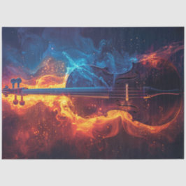 デカップファイア鮮やかバイオリン 薄葉紙