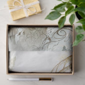 デカップフェイお洒落アリー赤いキノコのアートワーク 薄葉紙 (ギフト)