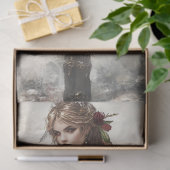 デカップフェイビクトリアンアリーの複雑なレースの翼 薄葉紙 (ギフト)