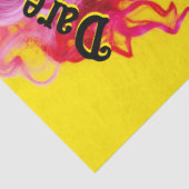 デカップフ鮮やかァッショナブル女性レインボーカラー 薄葉紙 (詳細)