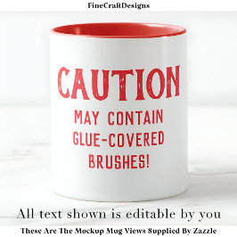 デカップブラシカスタム引用文RW04おもしろい Craft マグカップ