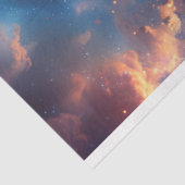 デカップブルーお洒落ホットエアバルーンに乗る 薄葉紙 (詳細)