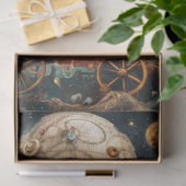 デカップホットエお洒落アバルーン乗り物 薄葉紙 (ギフト)