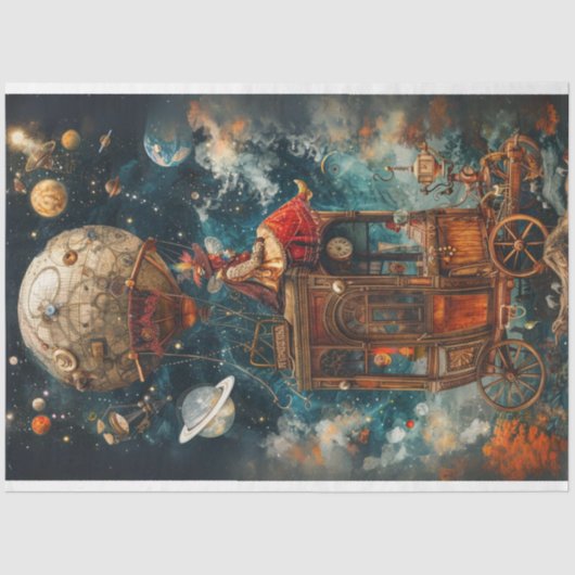 デカップホットエお洒落アバルーン乗り物 薄葉紙 (正面)