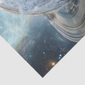 デカップホットエアバルーンは土星のように見える 薄葉紙 (詳細)