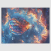 デカップホットヘアお洒落バルーンポートレート 薄葉紙 (正面)