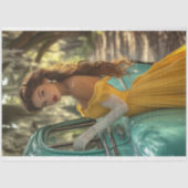 デカップポスターカーとファッショナブルなレディーフォト 薄葉紙 (正面)