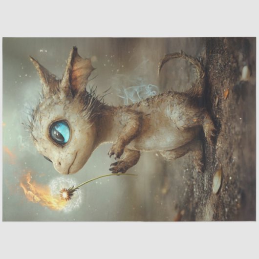 デカップマジッお洒落クミニドラゴンクリーチャー 薄葉紙 (正面)