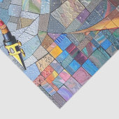 デカップモザイクアートワークサックス 薄葉紙 (詳細)