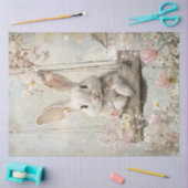 デカップラお洒落ビットスイングコテージチャーム 薄葉紙 (クラフト)