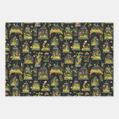 デカップラッピング紙テラリアムセット3 ラッピングペーパーシート (正面3)