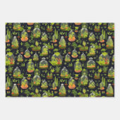 デカップラッピング紙テラリアムセット3 ラッピングペーパーシート (正面3)