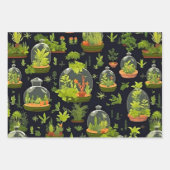 デカップラッピング紙テラリアムセット3 ラッピングペーパーシート (正面)