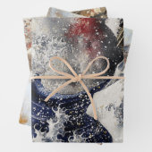 デカップラッピング紙USAアメリカンフラッグイーグル ラッピングペーパーシート (インサイチュ)