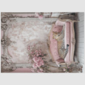 デカップラビッシュレオパードロマンチックお洒落ルーム 薄葉紙 (正面)