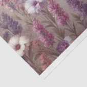 デカップラベンダーワイルドフラワーティッシュペーパー 薄葉紙 (詳細)