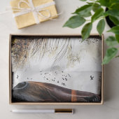 デカップランドスケープ二重露出馬&フォレスト 薄葉紙 (ギフト)