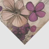 デカップリお洒落トルパープルガール&プードル 薄葉紙 (詳細)