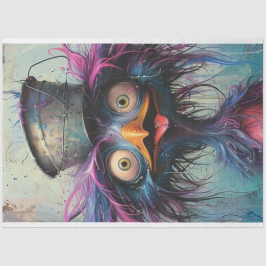 デカップルドルアーバン鳥 薄葉紙 (正面)