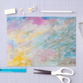 デカップレインボーウォーター誕生日 薄葉紙 (クラフト)