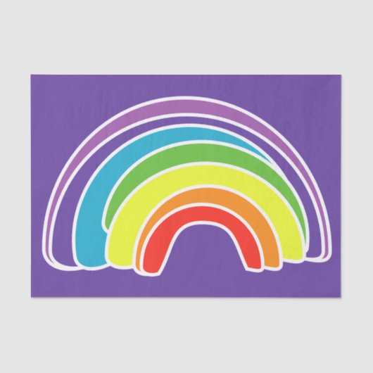 デカップレインボー 薄葉紙 (正面)
