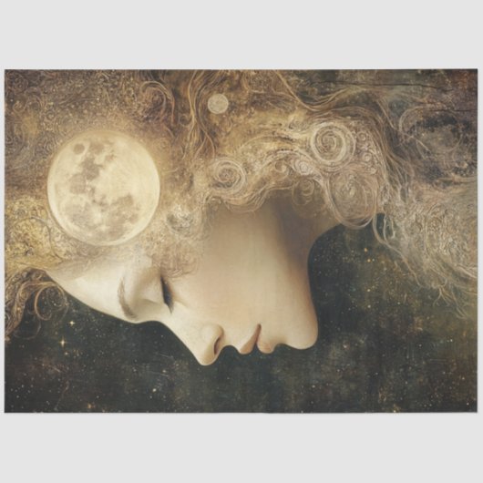 デカップレディお洒落ー天月の要素 薄葉紙 (正面)