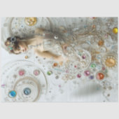 デカップレディジュエリーアート旋回パターン 薄葉紙 (正面)