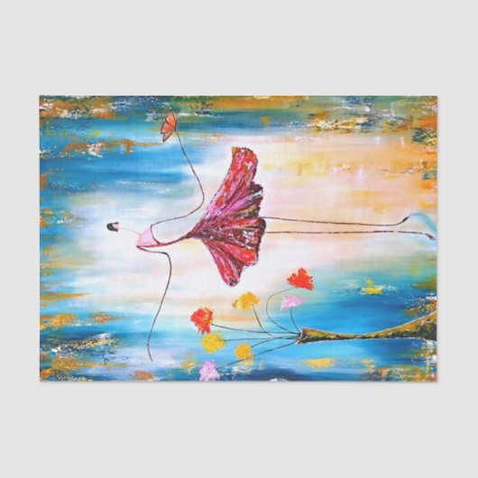 デカップレディーブルー 薄葉紙 (正面)