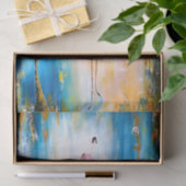 デカップレディーブルー 薄葉紙 (ギフト)