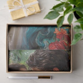 デカップロマンチックなバレンタインデー 薄葉紙 (ギフト)