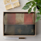 デカップ愛国的なアメリカ国旗のロスター 薄葉紙 (ギフト)