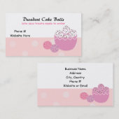 デカデントなケーキボール 名刺 (正面/裏面)