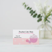 デカデントなケーキボール 名刺 (スタンド正面)