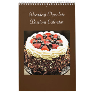 デカデントなチョコレートの情熱カレンダー カレンダー