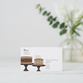 デカデントチョコレートケーキ 名刺 (スタンド正面)