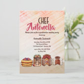 デカデントデッセルツシェフセージュパーティー招待状 招待状 (スタンド正面)